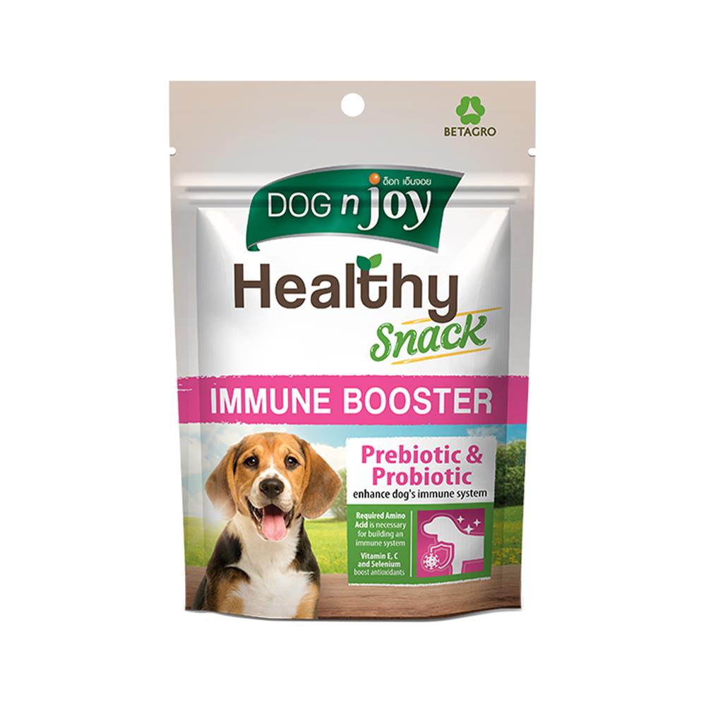 ขนมสุนัข DOG N JOY HEALTHY SNACK IMMUNE BOOSTER 100 ก.