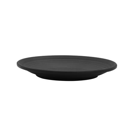 จานเมลามีน 6 นิ้ว UNICA ORGANIC สีดำ_0