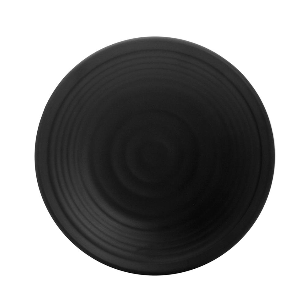 จานเมลามีน 9 นิ้ว UNICA ORGANIC สีดำ