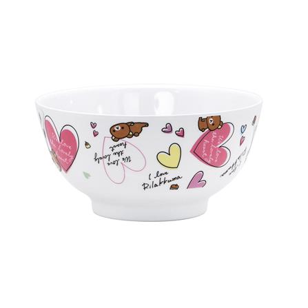 ชามเมลามีน 6 นิ้ว SUPERWARE RILAKKUMA LOVELY HEART_1