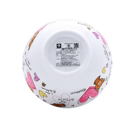 ชามเมลามีน 6 นิ้ว SUPERWARE RILAKKUMA LOVELY HEART_3