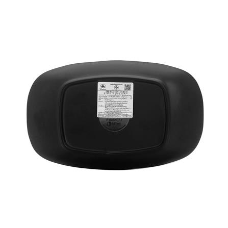 จานเมลามีนเปล 5x7.7 นิ้ว UNICA ORGANIC สีดำ_3