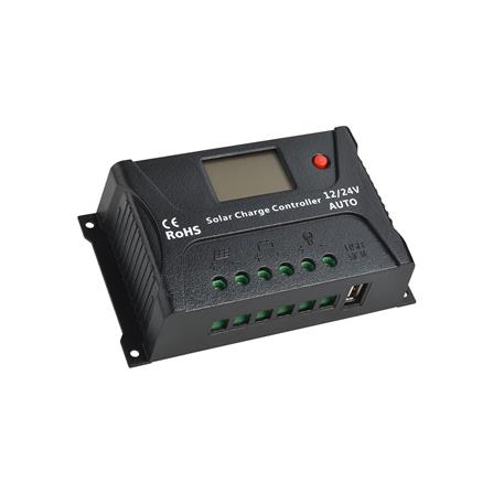 คอนโทรลชาร์จโซลาร์ PWM TRANSPOWER HC2430 30 แอมป์ 12/24 โวลต์_2