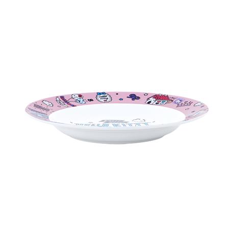 จานเมลามีนลึก 9 นิ้ว SUPERWARE KITTY DREAM_1