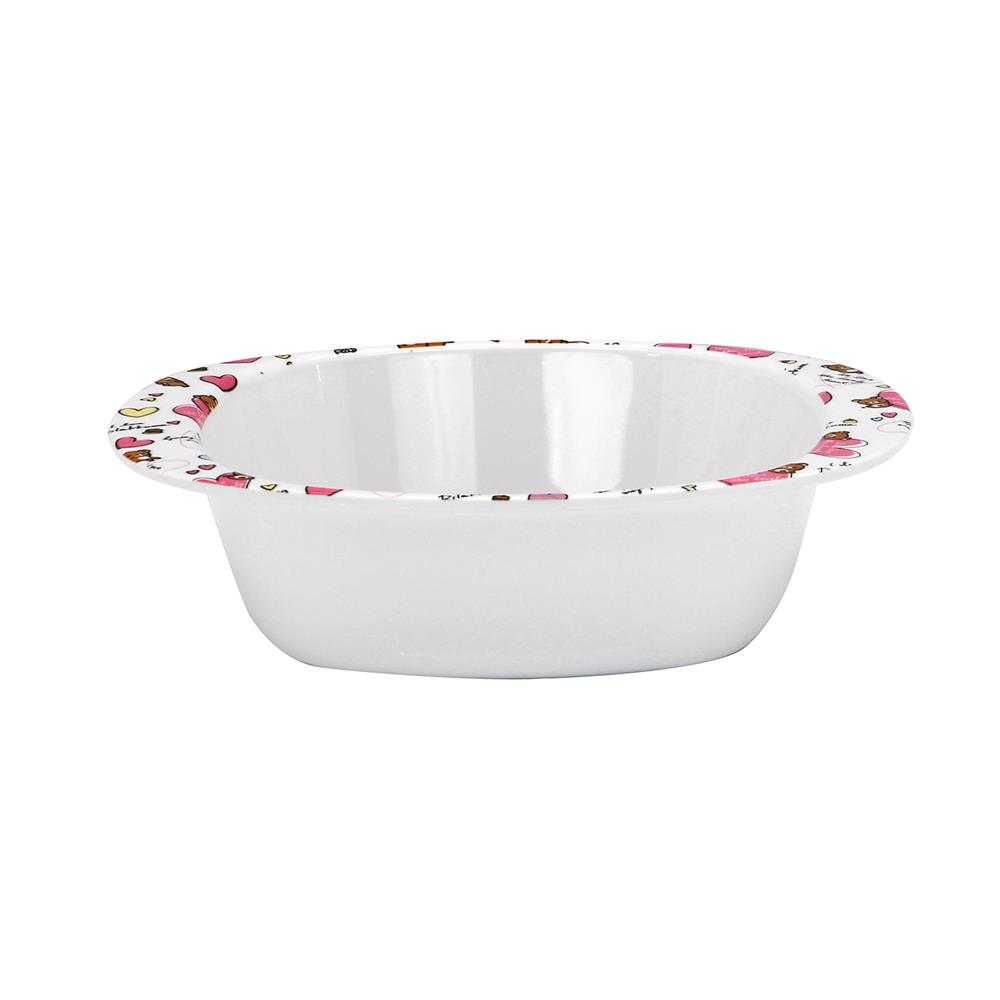 ชามเมลามีน 6 นิ้ว SUPERWARE RILAKKUMA LOVELY HEART