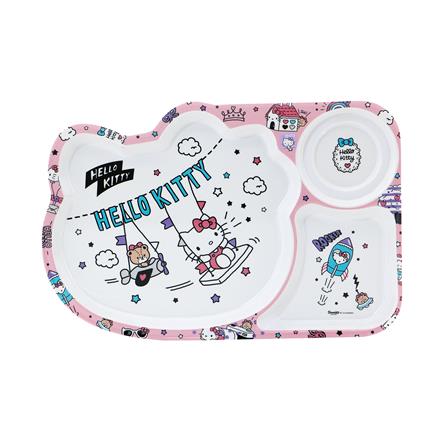 ถาดหลุมเมลามีน 12 นิ้ว SUPERWARE KITTY DREAM_0