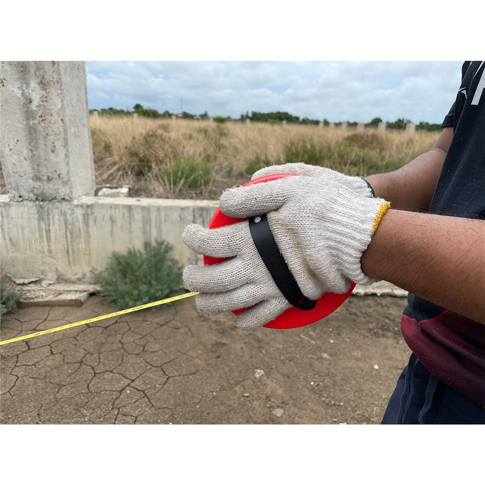 เทปวัดที่ไฟเบอร์กลาส HACHI H-022 50 ม.