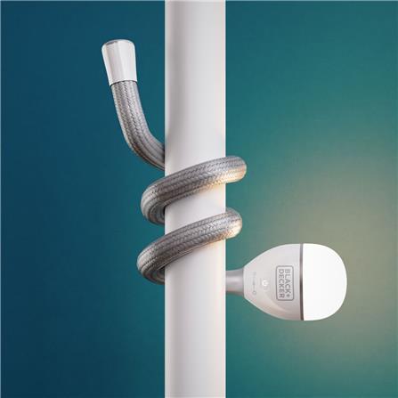 ไฟส่องสว่างไร้สาย BLACK&DECKER SNAKE LIGHT BDCFSL01-B1 4 โวลต์_4