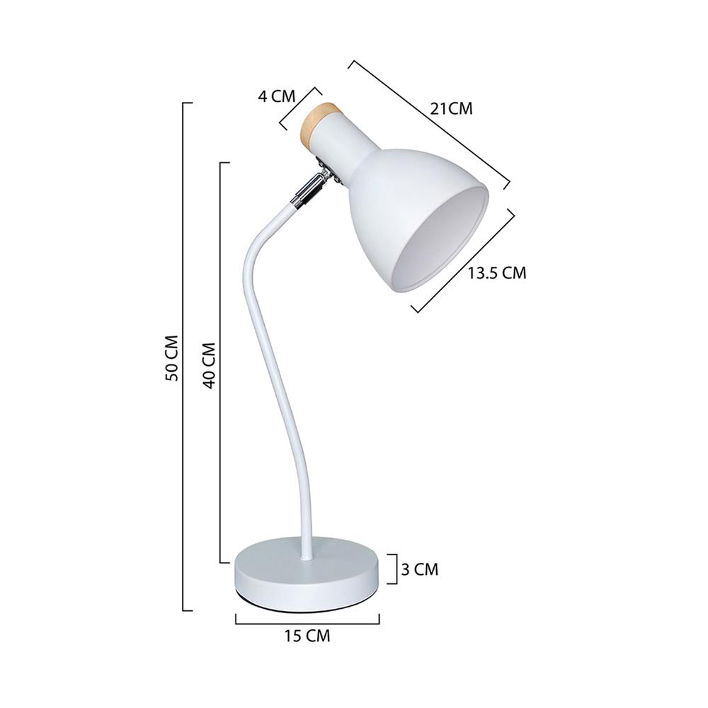 ไฟอ่านหนังสือ CARINI S3018-WH สีขาว