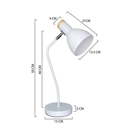 ไฟอ่านหนังสือ CARINI S3018-WH สีขาว_9