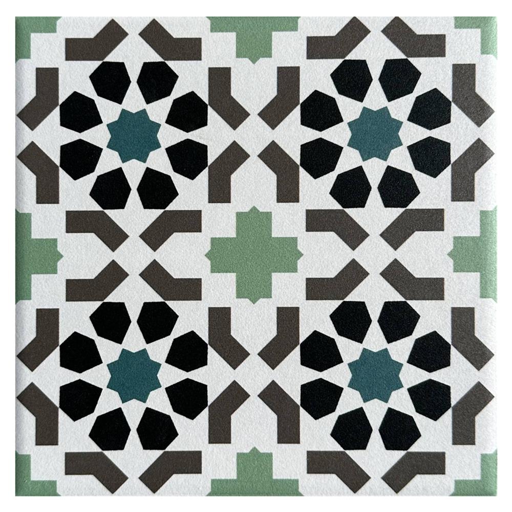 กระเบื้องพื้นพอร์ซเลน 20x20 ซม. TARA คลาสสิค มัลติคัลเลอร์ A 1 ตร.ม.