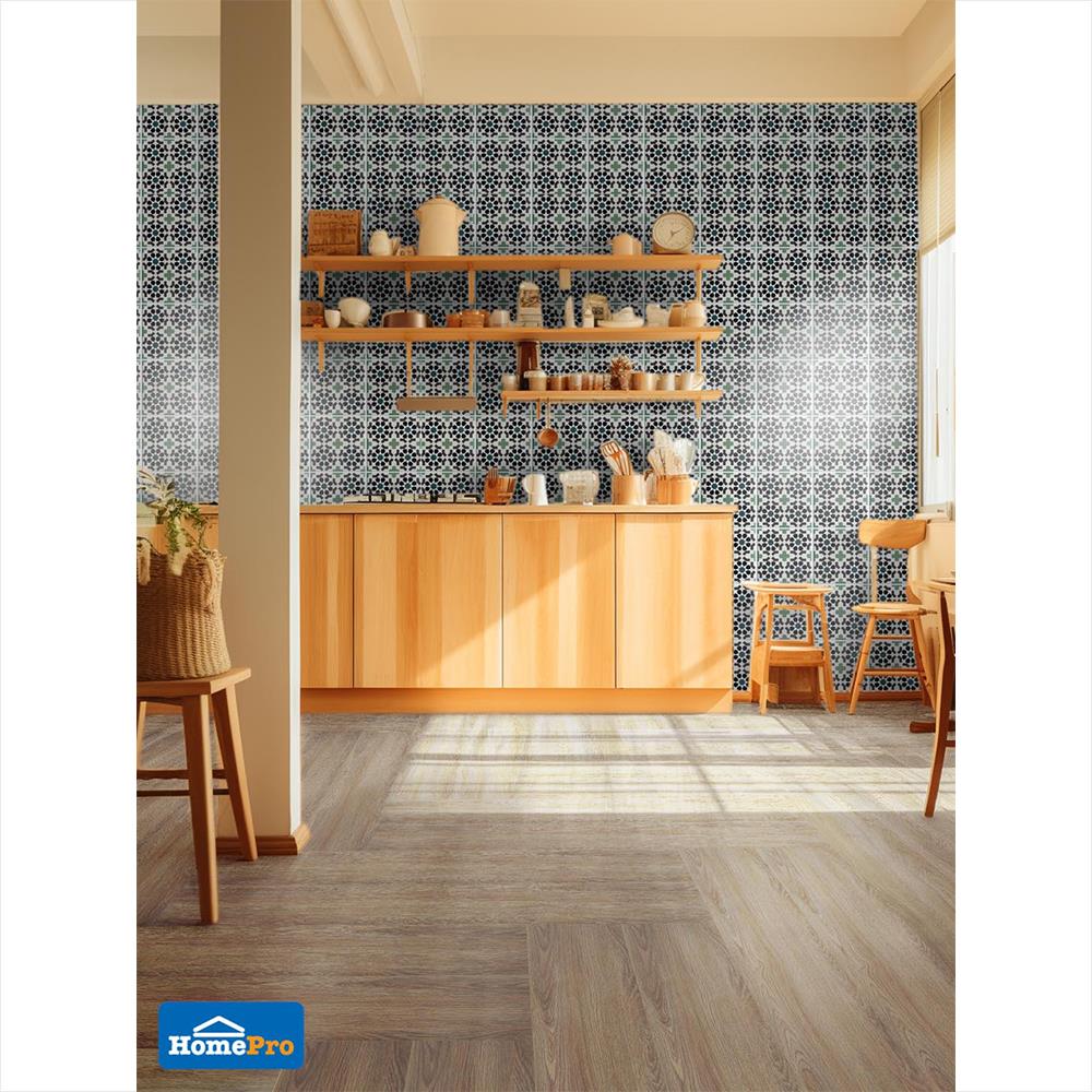 กระเบื้องพื้นพอร์ซเลน 20x20 ซม. TARA คลาสสิค มัลติคัลเลอร์ A 1 ตร.ม.