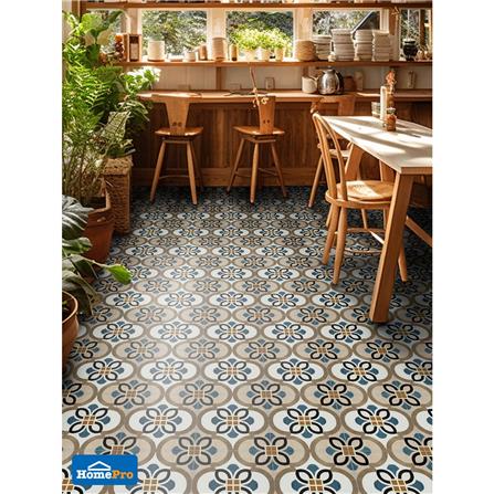 กระเบื้องพื้น 20x20 ซม. TARA ไคโอไลต์ มัลติคัลเลอร์ 1 ตร.ม._1