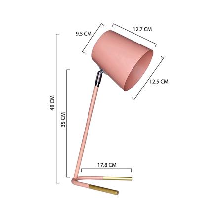 ไฟอ่านหนังสือ CARINI S3029-PK สีชมพู/ทอง_6