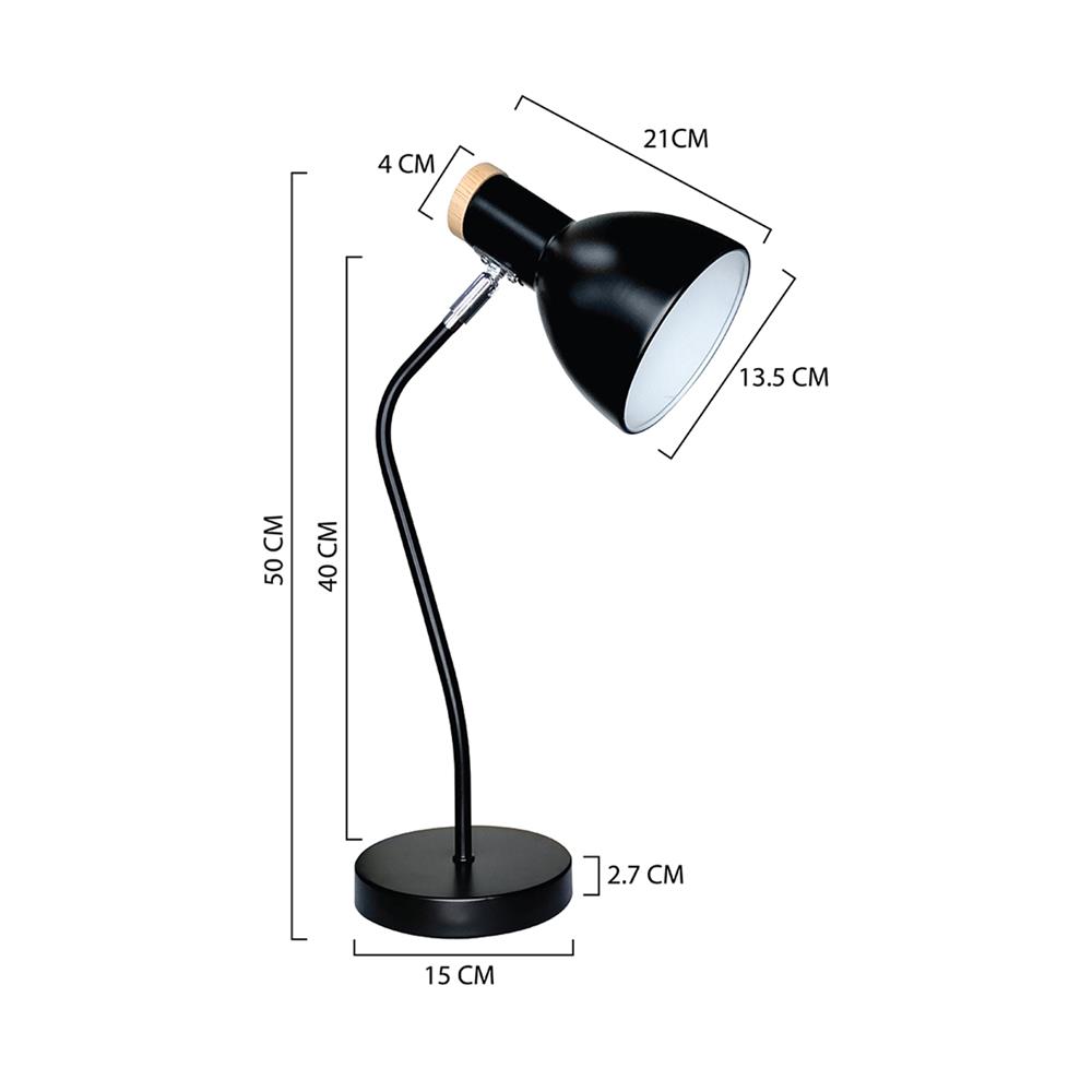 ไฟอ่านหนังสือ CARINI S3018-BK สีดำ