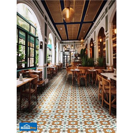 กระเบื้องพื้นพอร์ซเลน 20x20 ซม. TARA แฮชเซล มัลติคัลเลอร์ A 1 ตร.ม._6