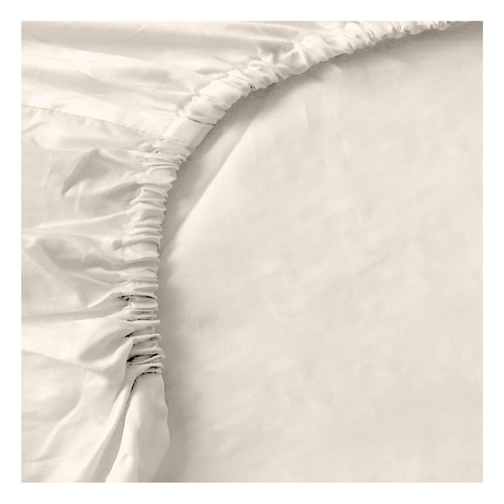 ชุดผ้าปูที่นอน 6 ฟุต 5 ชิ้น BENEATH GOLDEN SAND สีครีม