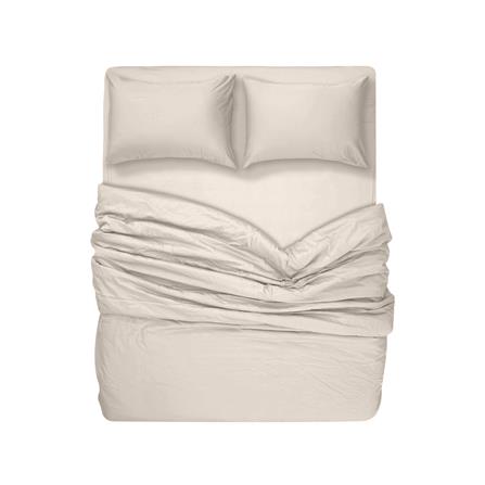 ชุดผ้าปูที่นอน 6 ฟุต 5 ชิ้น BENEATH GOLDEN SAND สีครีม_5