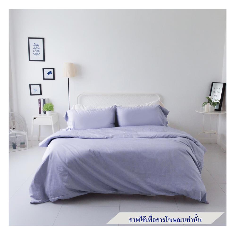 ชุดผ้าปูที่นอน 6 ฟุต 5 ชิ้น BENEATH LAVENDER สีม่วง