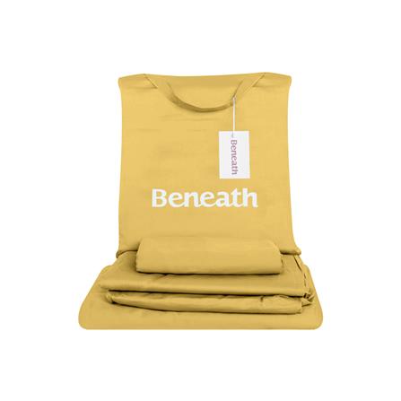 ชุดผ้าปูที่นอน 6 ฟุต 4 ชิ้น BENEATH SUNSHINE สีเหลือง_6