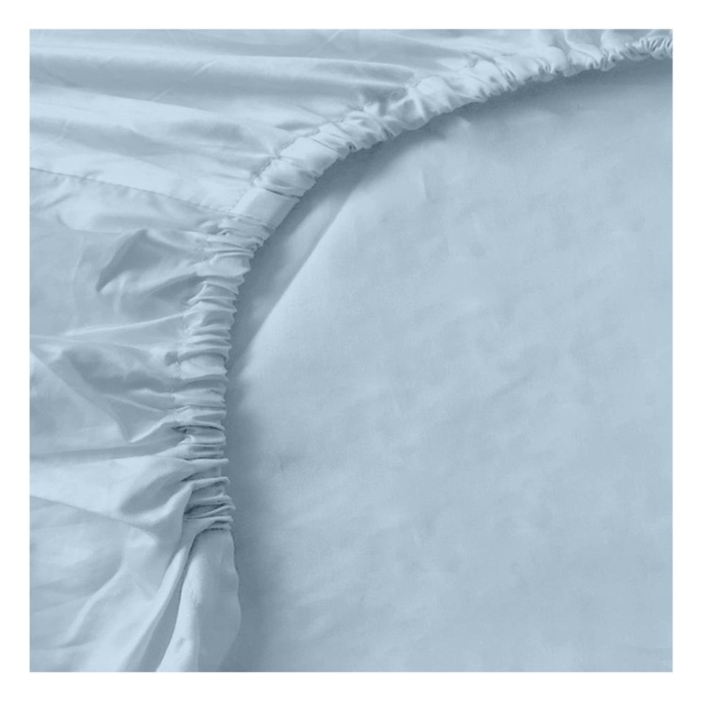 ชุดผ้าปูที่นอน 6 ฟุต 4 ชิ้น BENEATH LIGHT BLUE สีฟ้า