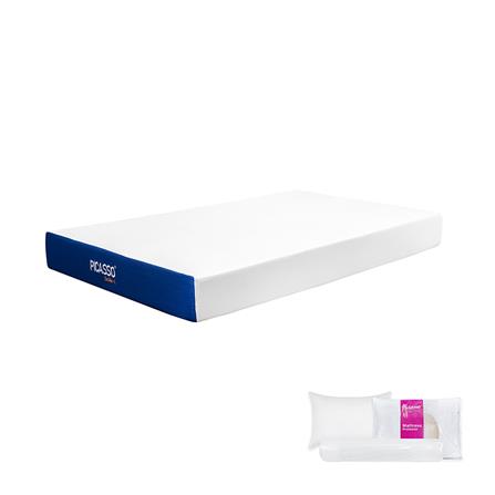 ที่นอน 3.5 ฟุต PICASSO COMFORT SMILE-L พร้อมชุดเครื่องนอน 3 ชิ้น