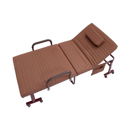 เตียงพับ THAIBULL OLT250-90B สีน้ำตาล_0
