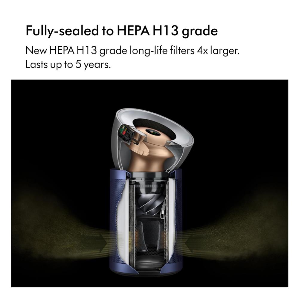 เครื่องฟอกอากาศ DYSON BP03 สีนิกเกิล/น้ำเงิน 100 ตร.ม.