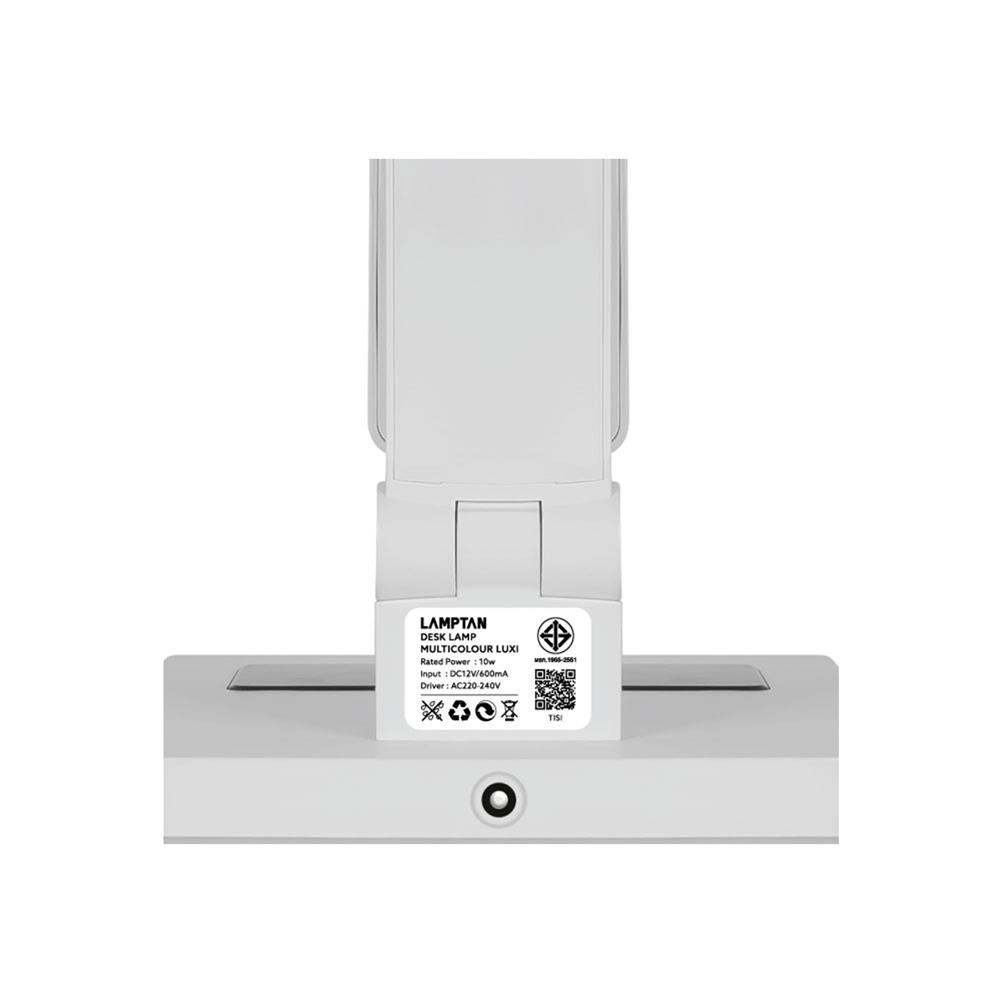 ไฟอ่านหนังสือ LED LAMPTAN LUXI10WCCT 10 วัตต์ DAYLIGHT/COOL WHITE/WARM WHITE สีขาว