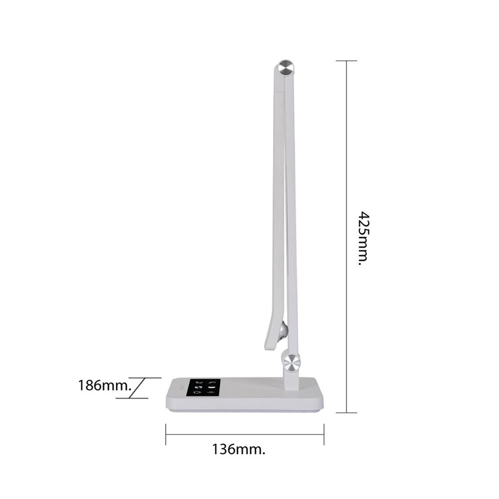 ไฟอ่านหนังสือ LED LAMPTAN LUXI10WCCT 10 วัตต์ DAYLIGHT/COOL WHITE/WARM WHITE สีขาว