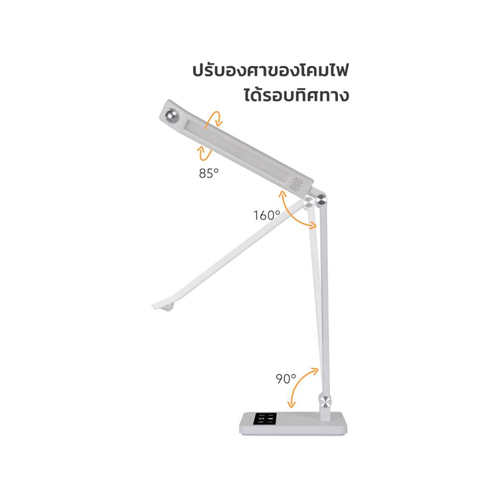 ไฟอ่านหนังสือ LED LAMPTAN LUXI10WCCT 10 วัตต์ DAYLIGHT/COOL WHITE/WARM WHITE สีขาว