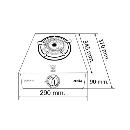 เตาแก๊สตั้งโต๊ะ 1 หัวแก๊ส AXIA JAGUAR 1G_5