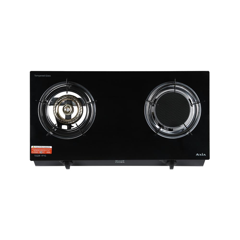 เตาแก๊สตั้งโต๊ะ 2 หัวแก๊ส AXIA TIGER 1P1G