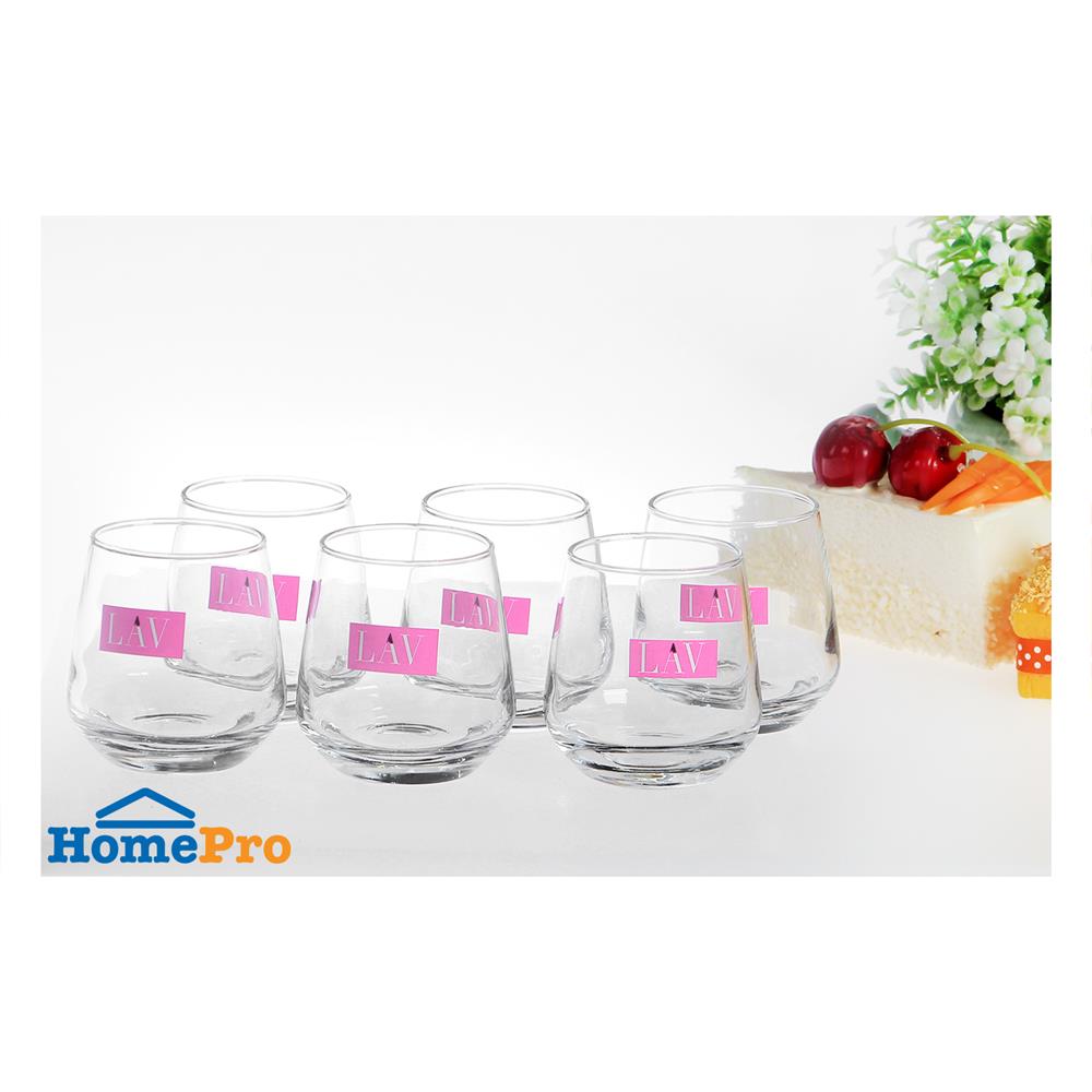 แก้วน้ำ 95 มล. LAV LAL แพ็ก 6 ใบ