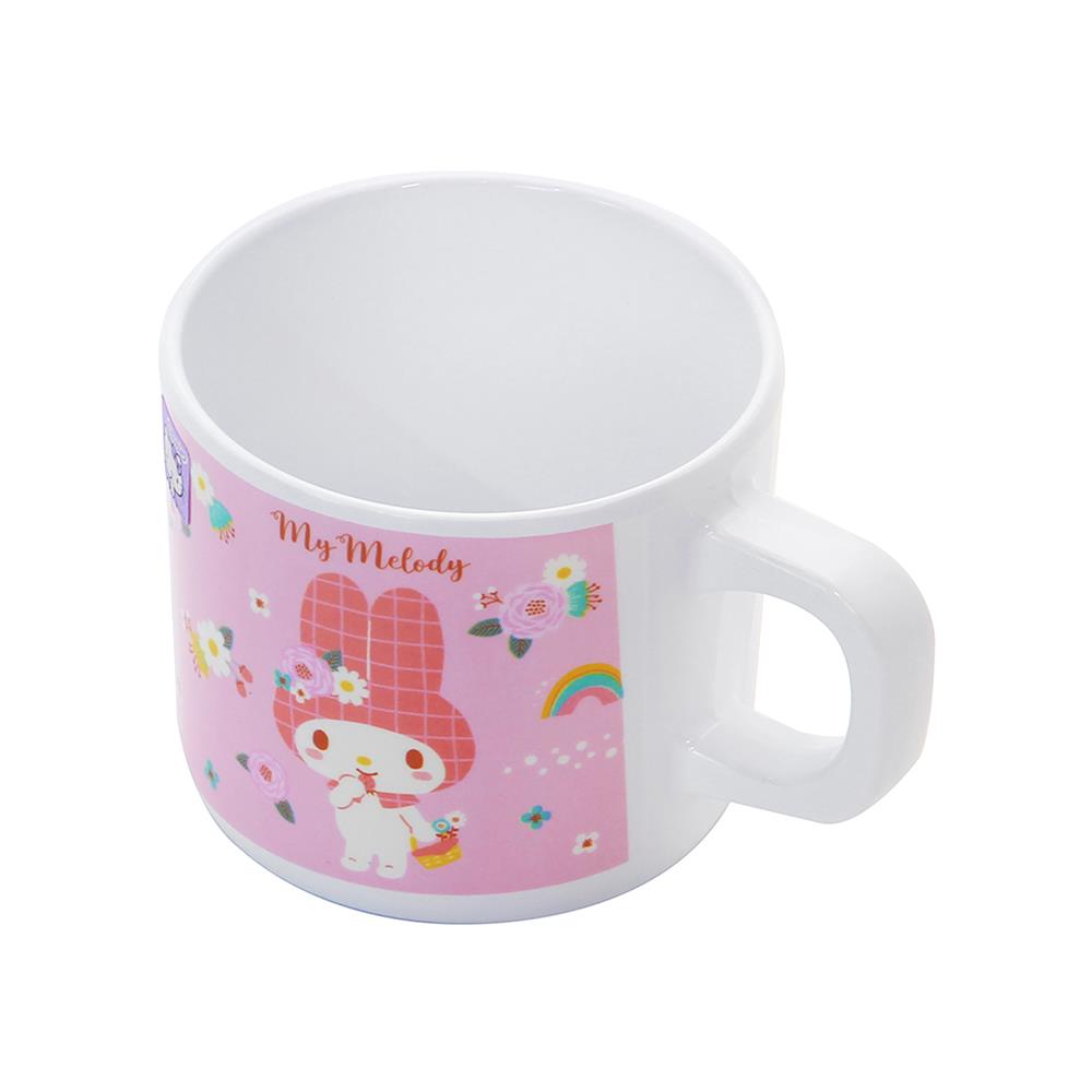 ถ้วยหูเมลามีน 300 มล. SUPERWARE MY MELODY FLOWER