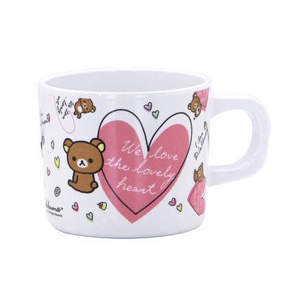 ถ้วยหูเมลามีน 300 มล. SUPERWARE RILAKKUMA LOVELY HEART_0