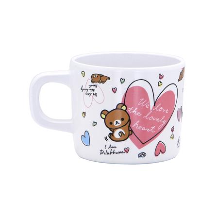 ถ้วยหูเมลามีน 300 มล. SUPERWARE RILAKKUMA LOVELY HEART_1