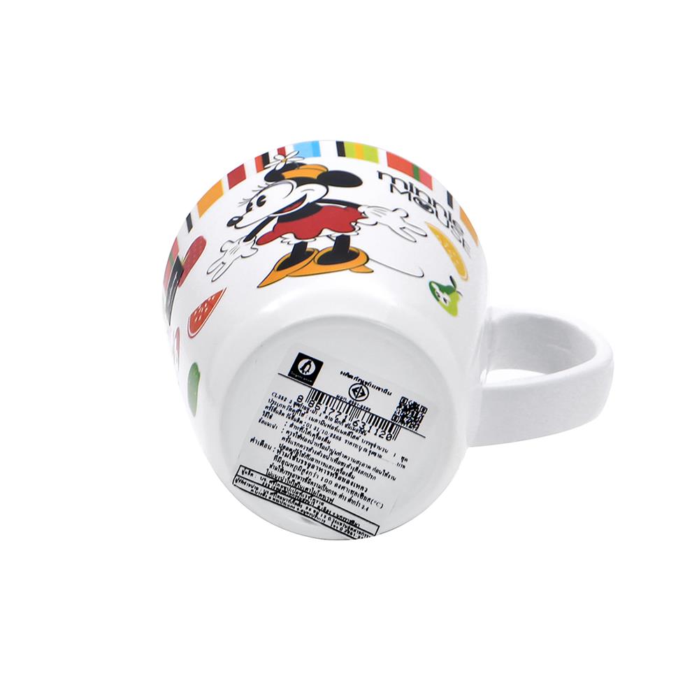 ถ้วยหูเมลามีนพร้อมฝา 450 มล. SUPERWARE MICKEY SUMMER FUN