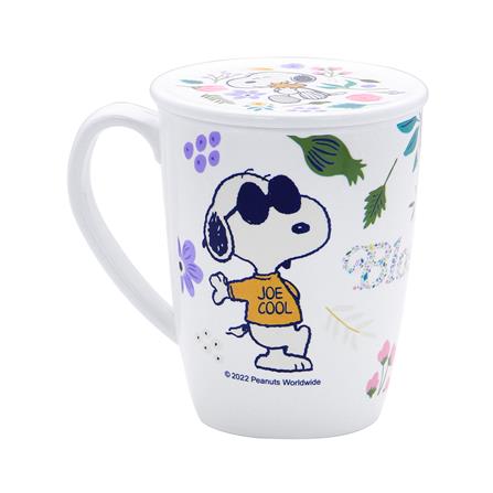 ถ้วยหูเมลามีนพร้อมฝา 450 มล. SUPERWARE SNOOPY BLOSSOM_1