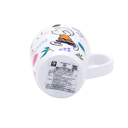 ถ้วยหูเมลามีนพร้อมฝา 450 มล. SUPERWARE SNOOPY BLOSSOM_4