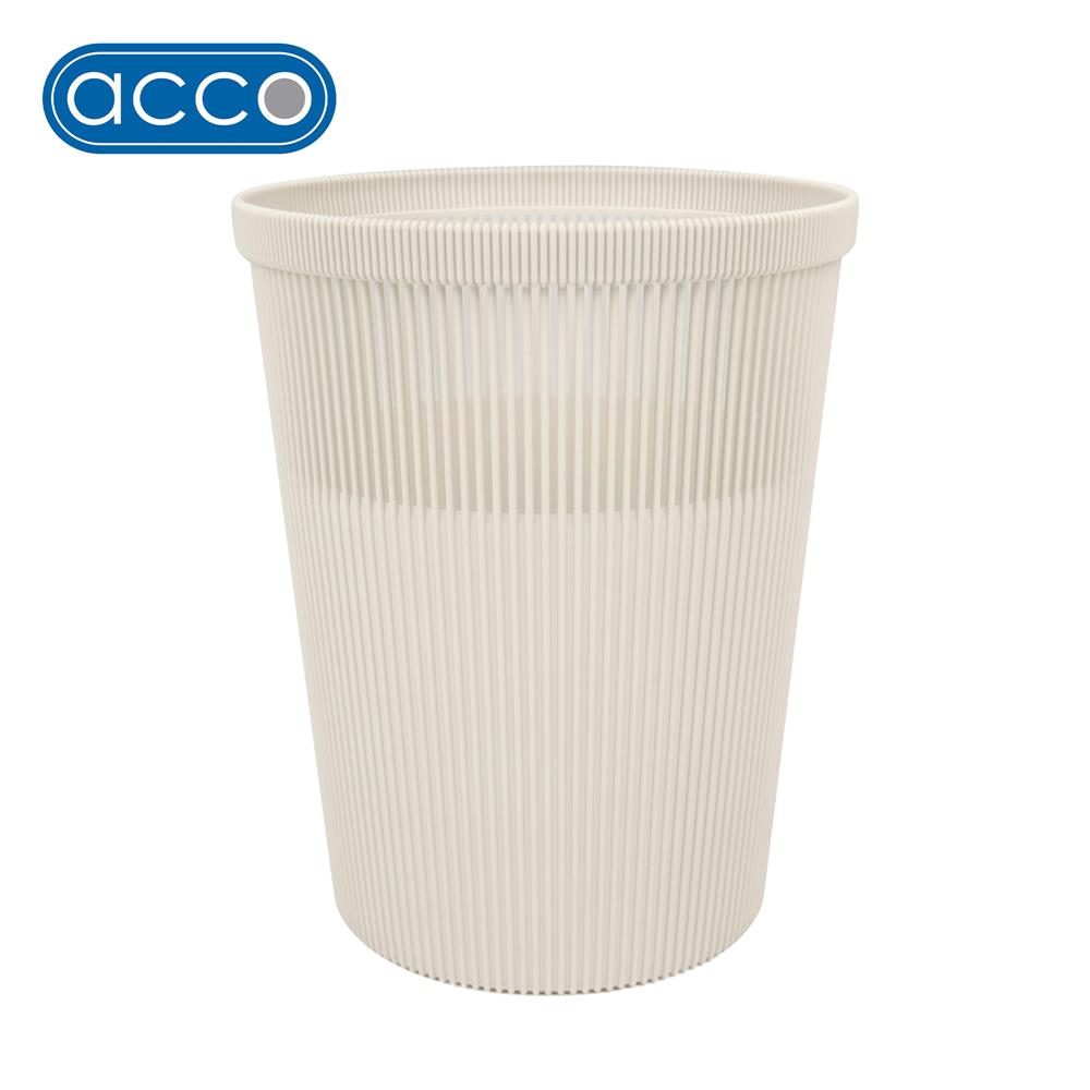 ถังขยะกลม ACCO BONNIE 8 ลิตร สีครีม_1