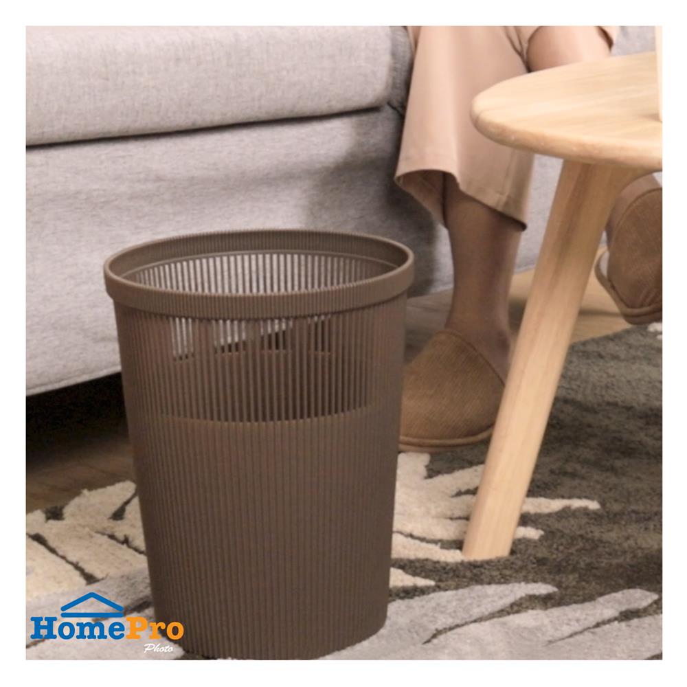 ถังขยะกลม ACCO BONNIE 8 ลิตร สีน้ำตาล