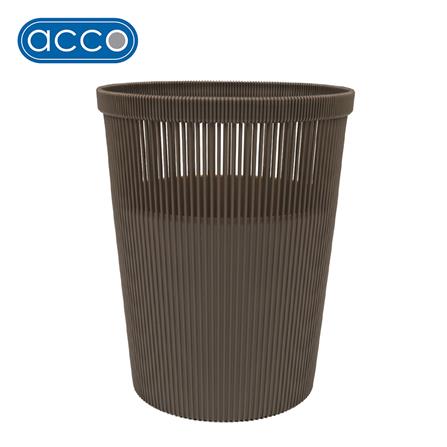 ถังขยะกลม ACCO BONNIE 8 ลิตร สีน้ำตาล_0