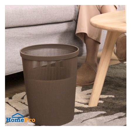 ถังขยะกลม ACCO BONNIE 8 ลิตร สีน้ำตาล_3