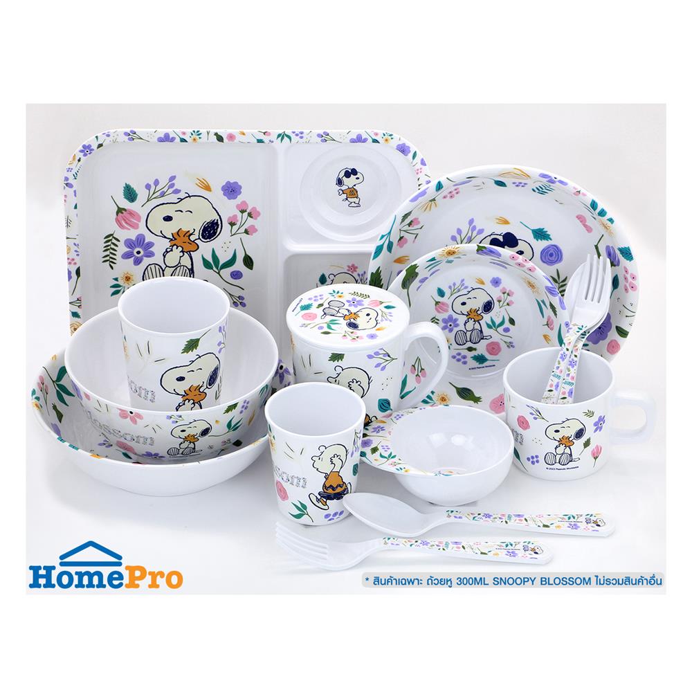 ถ้วยหูเมลามีน 300 มล. SUPERWARE SNOOPY BLOSSOM