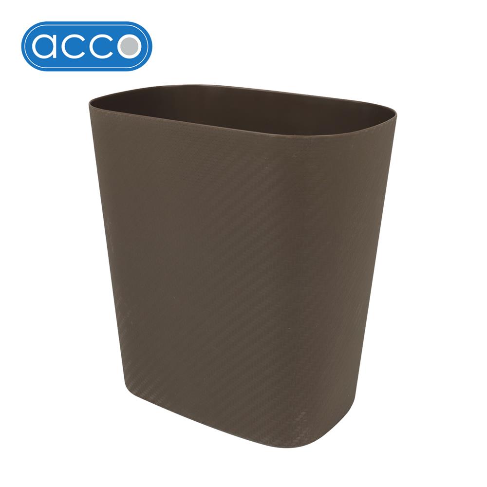 ถังขยะเหลี่ยม ACCO KEVLAR 11 ลิตร สีน้ำตาล