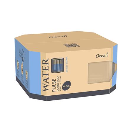 แก้วน้ำ 355 มล. OCEAN GLASS PULSE แพ็ก 4 ใบ_2