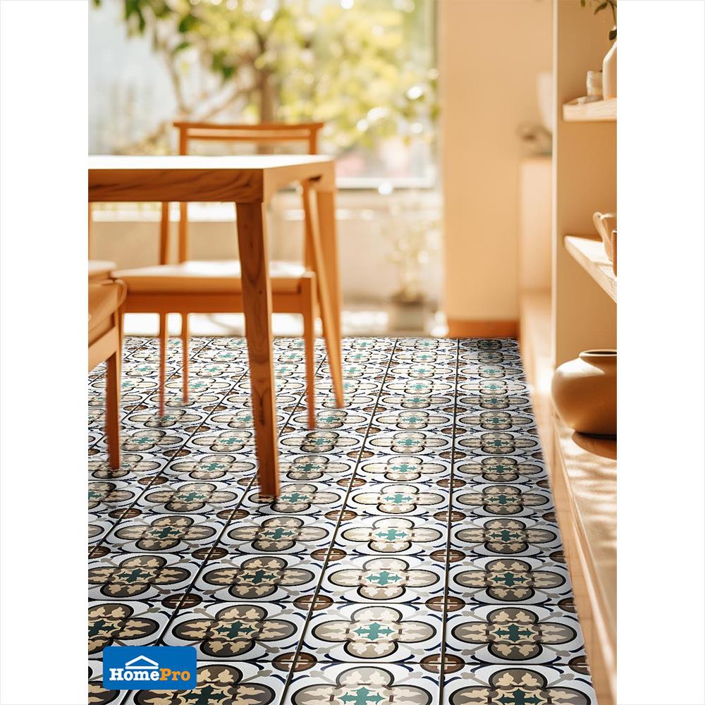 กระเบื้องพื้นพอร์ซเลน 20x20 ซม. TARA ลิสบอน มัลติคัลเลอร์ A 1 ตร.ม.