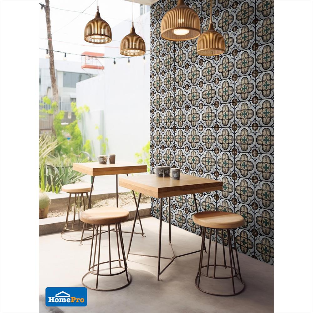 กระเบื้องพื้นพอร์ซเลน 20x20 ซม. TARA ลิสบอน มัลติคัลเลอร์ A 1 ตร.ม.