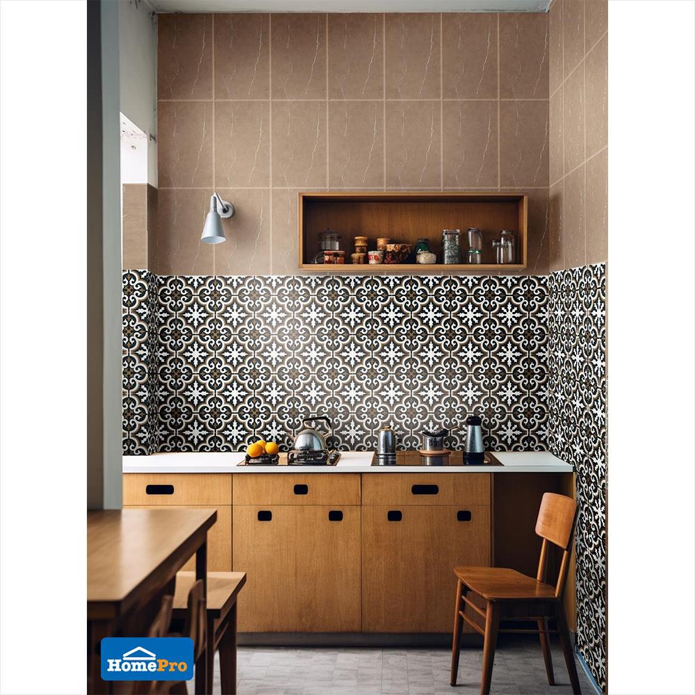 กระเบื้องพื้นพอร์ซเลน 20x20 ซม. TARA ฮิลคอน บูล มัลติคัลเลอร์ A 1 ตร.ม.